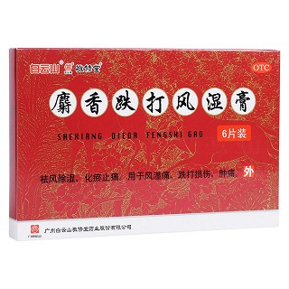 麝香跌打風(fēng)濕膏(白云山敬修堂)