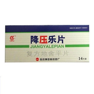 復(fù)方地舍平片(降壓樂(lè)片)
