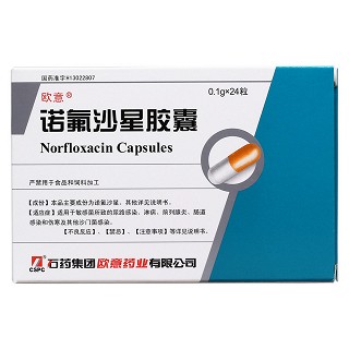 諾氟沙星膠囊(歐意) 諾氟沙星膠囊(歐意)