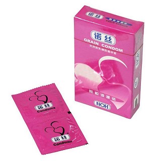 諾絲天然膠乳橡膠避孕套(顆粒浪漫裝)