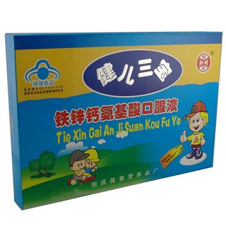健兒三寶 鐵鋅鈣氨基酸口服液(葆春)