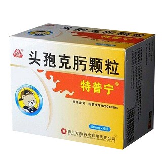 頭孢克肟顆粒(特普寧) 頭孢克肟顆粒(特普寧)