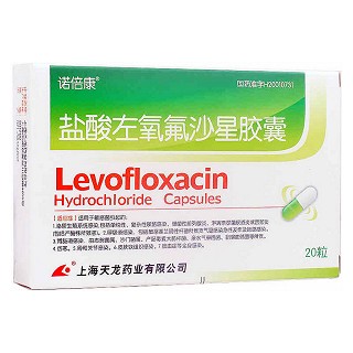 鹽酸左氧氟沙星膠囊(諾倍康) 鹽酸左氧氟沙星膠囊(諾倍康)