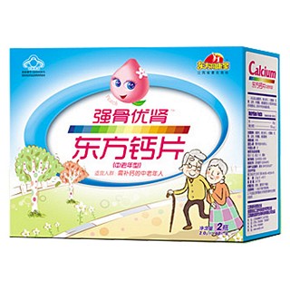 東方同康寶牌東方鈣咀嚼片中老年(水蜜桃)