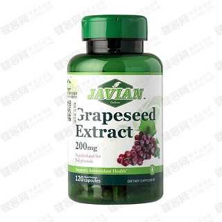javian嘉為恩 葡萄籽提取物膠囊(nbty)