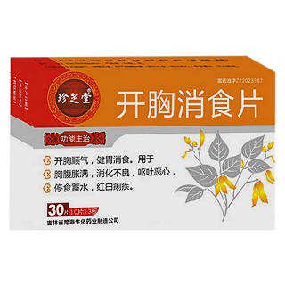 開胸消食片 開胸消食片