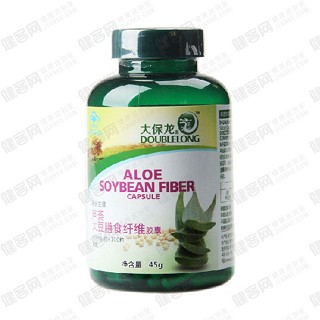 大保龍惠普生牌蘆薈大豆膳食纖維膠囊