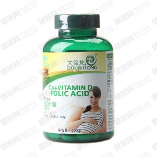 大保龍惠普生牌鈣d葉酸咀嚼片