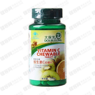 大保龍惠普生牌維生素c咀嚼片