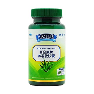 百合康牌蘆薈軟膠囊(百合)