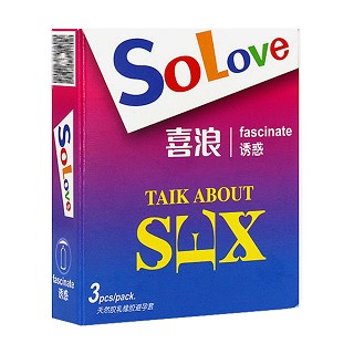 喜浪誘惑避孕套3只(優(yōu)立德)