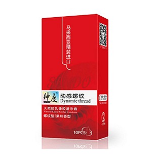 紳度超薄系列動(dòng)感螺紋安全套(nulatex)