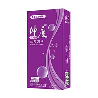 紳度白金系列絲質(zhì)潤滑安全套(匯通乳膠)