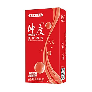 紳度白金系列顆粒安全套(匯通乳膠)