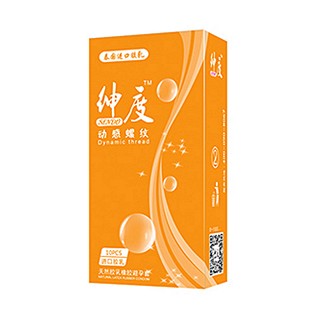 紳度白金系列動(dòng)感螺紋安全套(匯通乳膠)