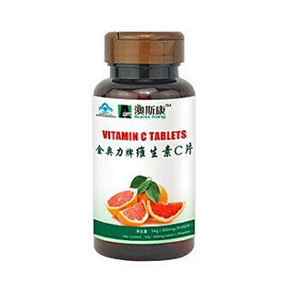 澳斯康金奧力牌維生素c片(華天)