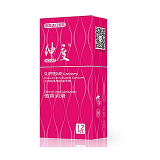 紳度白金系列倍爽潤滑安全套(匯通乳膠)