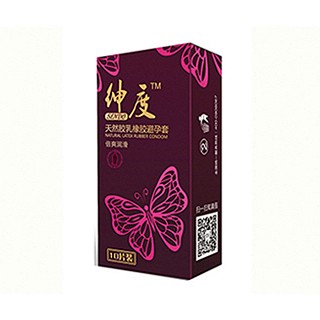 紳度愛戀系列倍爽潤滑光面安全套(匯通乳膠)