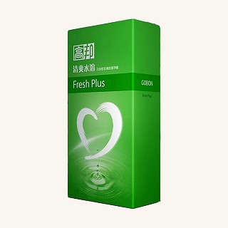 高邦清爽水溶潤滑劑安全套(紫竹乳膠)