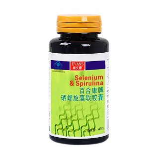 埃文斯硒螺旋藻軟膠囊(加州陽光)