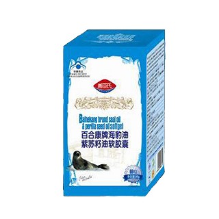 博諾康海豹油紫蘇籽油軟膠囊(博諾康)