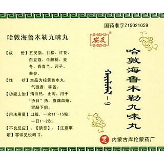哈敦海魯木勒九味丸(庫(kù)) 哈敦海魯木勒九味丸(庫(kù))