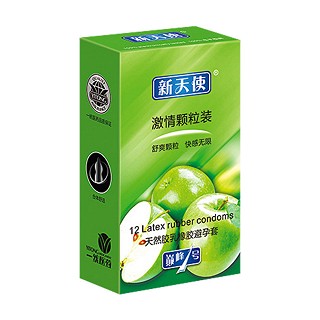 新天使芬芳果味系列激情顆粒裝(江源乳膠)