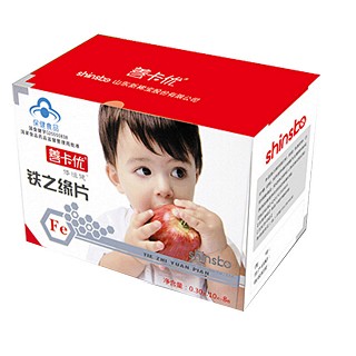 善卡優(yōu)體恒健牌鐵之緣片(嬰童裝)