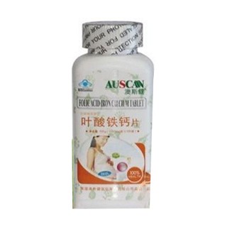 澳斯健葉酸鐵鈣片(明軒堂)