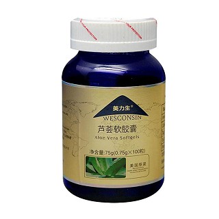 美力生牌蘆薈軟膠囊(生命力)