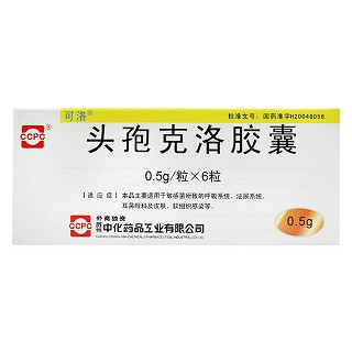 頭孢克洛膠囊(可洛)
