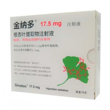 銀杏葉提取物注射液(金納多)