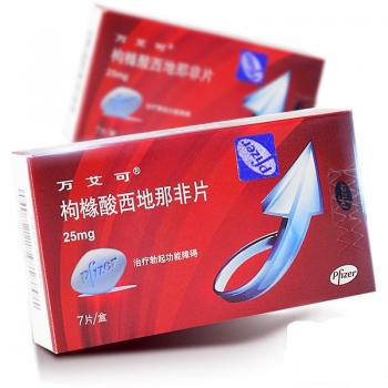 枸櫞酸西地那非片(萬艾可)