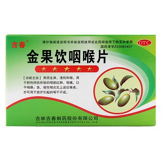 金果飲咽喉片 金果飲咽喉片