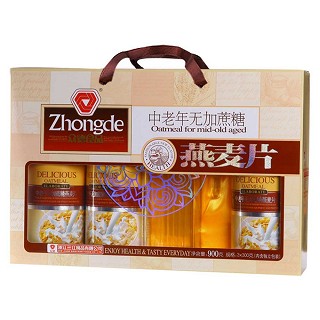 眾德中老年無(wú)加蔗糖燕麥片(三江)