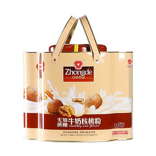 眾德無(wú)加蔗糖牛奶核桃粉(三江)