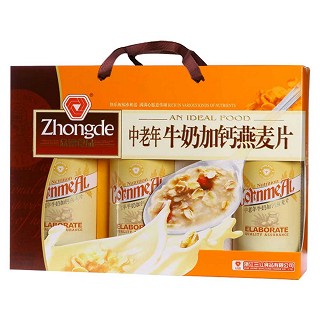 眾德中老年牛奶加鈣燕麥片(三江)