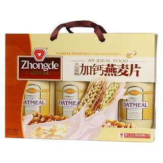 眾德無(wú)加蔗糖加鈣燕麥片(三江)