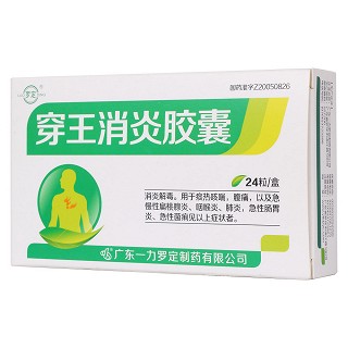 穿王消炎膠囊(一力羅定) 穿王消炎膠囊(一力羅定)