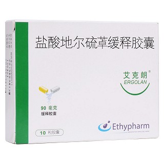 鹽酸地爾硫卓緩釋膠囊(艾克朗)