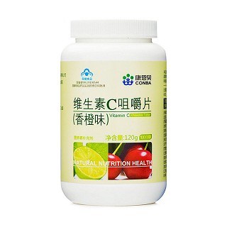 康恩貝 益普利生牌維生素c咀嚼片(鮮橙味)
