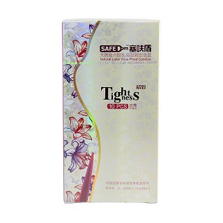 塞呋盾天然復合膠乳高阻隔安全套(緊致光面)