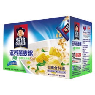 桂格雞茸玉米味滋養(yǎng)燕麥粥(百事)