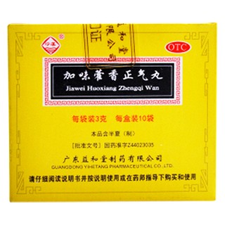 加味藿香正氣丸(益和堂)