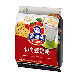 高老頭 紅棗豆奶粉(金意)