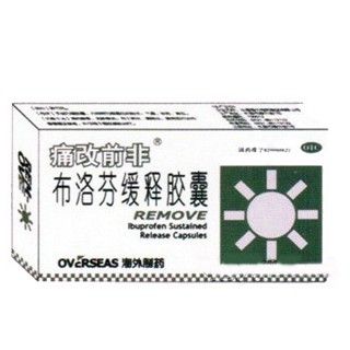 布洛芬緩釋膠囊(痛改前非)