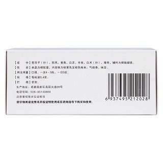 通竅鼻炎膠囊(川大華西) 通竅鼻炎膠囊(川大華西)