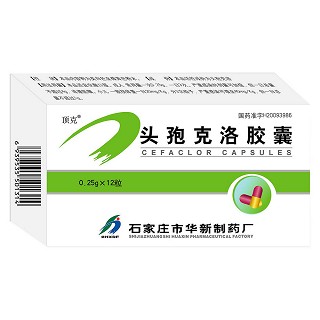 頭孢克洛分散片(華新) 頭孢克洛分散片(華新)