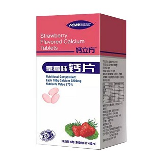 康仕萊諾 草莓味鈣片(壹德)