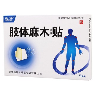 遠洋 肢體麻木保健貼(1貼*5袋) 遠洋 肢體麻木保健貼(1貼*5袋)